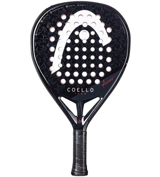 Head Racket Coello Team 2025 Padelracket Zilver