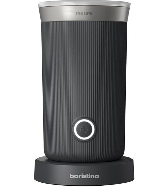 Philips Baristina Melkopschuimer Zwart