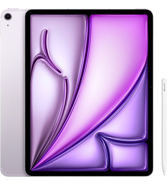 Apple iPad Air (2024) 13 inch 256GB Wifi Paars + Apple Pencil Pro