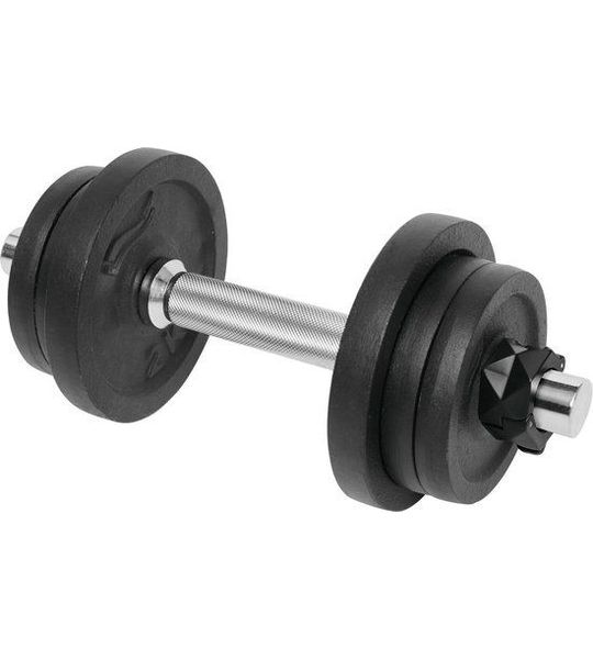 Crivit Dumbell set 10kg zwart