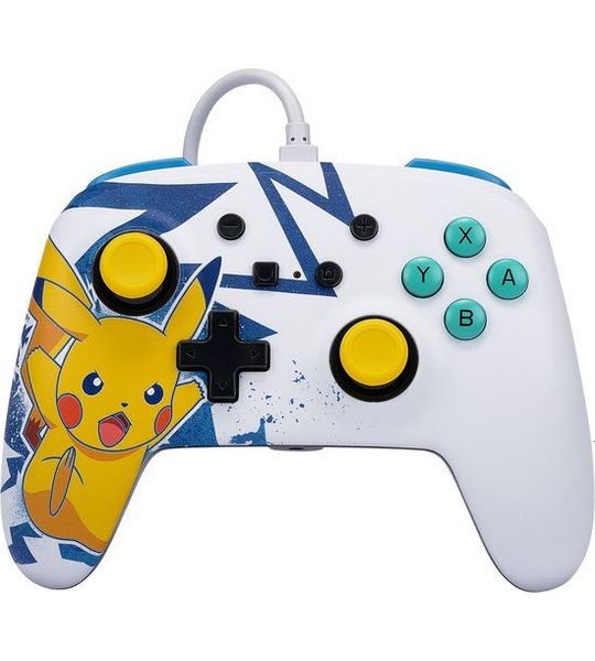 PowerA Controller Nsw - Pikachu High Volt. Nintendo Switch Meerkleurig