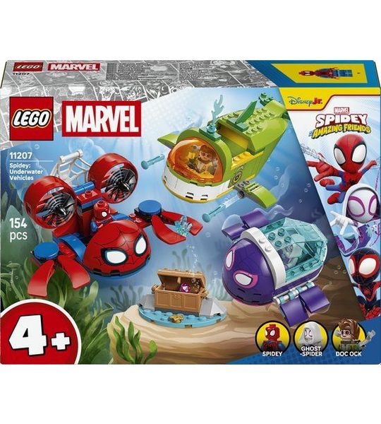 LEGO Marvel 11207 Spidey: onderwatervoertuigen