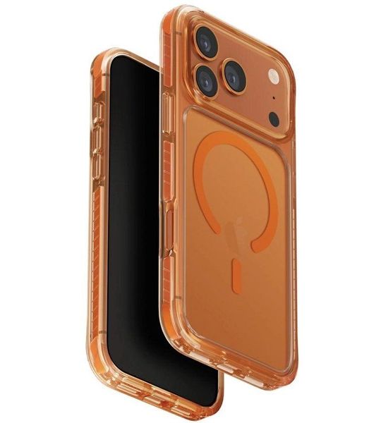 Uniq Iphone 17 Pro Max Case Combat Magsafe Orange Telefoonhoesje Voor Apple Max Oranje