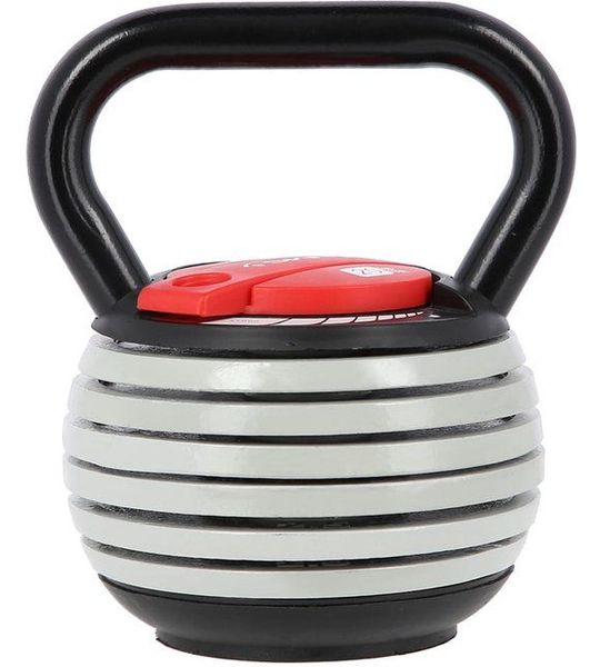 HMS KR20 Serie - Verstelbare Kettlebell - Ergonomische Handgreep - 2,16-9 kg