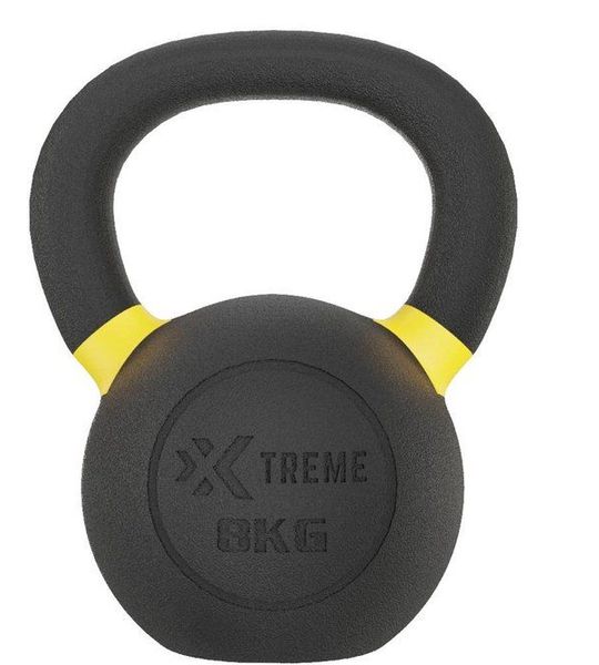 Xtreme Fitness Gietijzer Kettlebell Premium Geel 8Kg