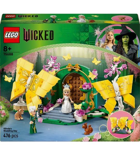 LEGO® Wicked Glinda's Trouwdag, Vlinderspeelgoed - 75688