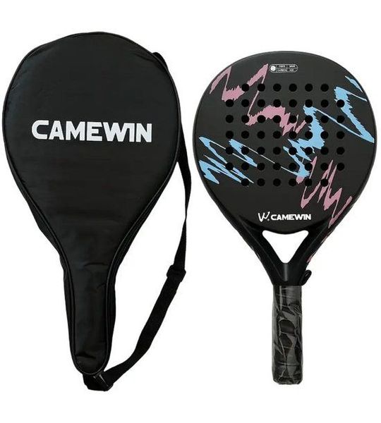 Nivard Padel Racket - Padelrackets - Padelracket - Roze/Blauw