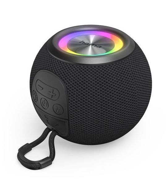 HamaBall Shape 5 Light Modes 5W Bluetooth speaker Zwart