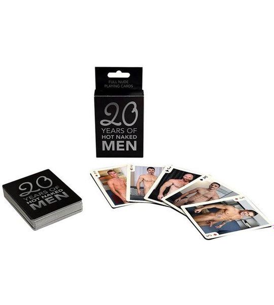 Kheper Games - Full Nude Men Playing Cards