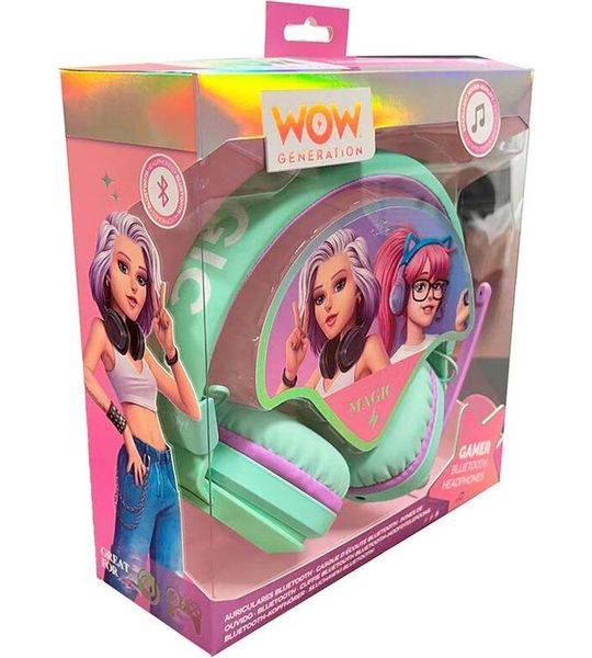 WOW Generation - Hoofdtelefoon met bluehooth en microfoon