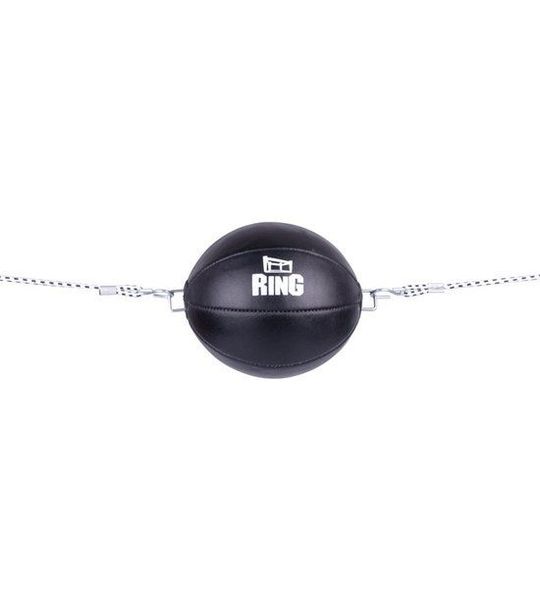 Ring Sport Serie - Lederen Reflexbal - Zwart