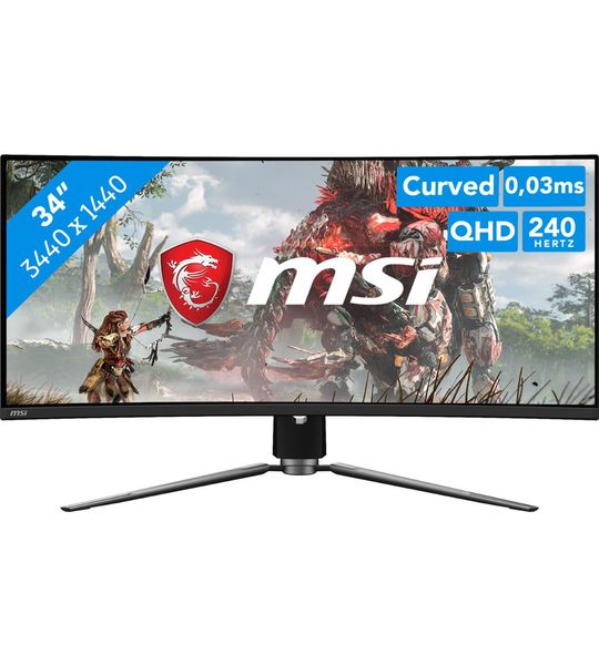 MSI Mpg 341cqpx Qd-oled - 34 Inch 3440 X 1440 (uwqhd) 0.03 Ms 240 Hz
