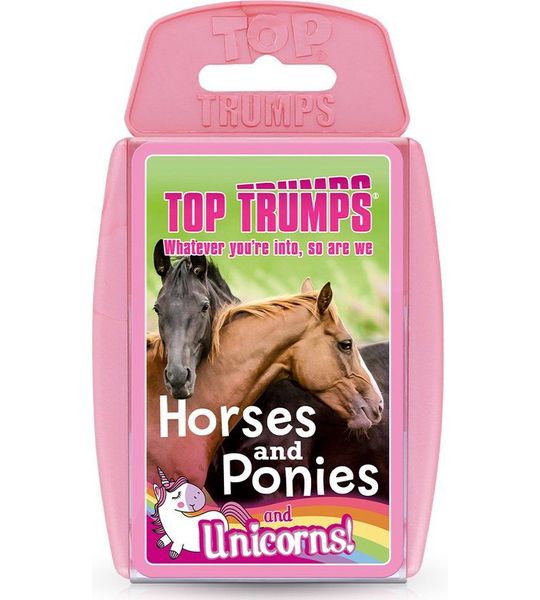 Winning Moves Horses, Ponies and Unicorns - Kaartspel - Top Trumps - Engels