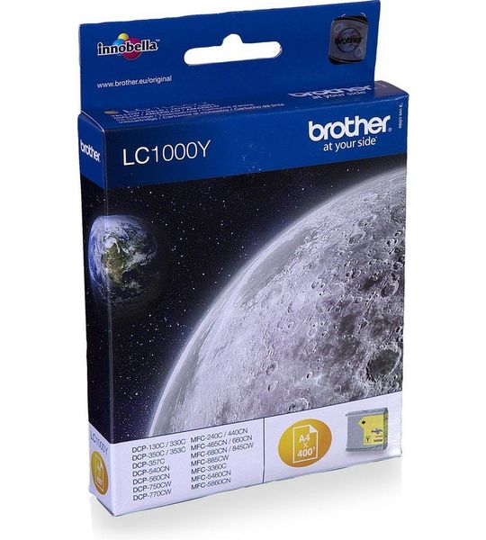 Brother LC-1000Y geel