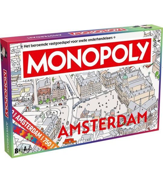 Monopoly Amsterdam 750 Jaar- speciale editie - NL