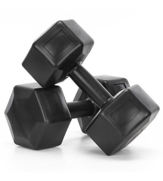 Actiget® Dumbbell Set - 10 KG - Zwart - Oefengewichten