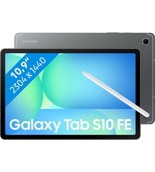 Samsung Galaxy Tab S10 FE 10,9 inch 256GB Wifi + 5G Grijs