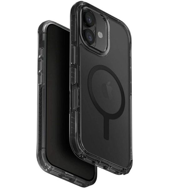 Uniq Iphone 17 Case Combat Magsafe Black Telefoonhoesje Voor Apple Zwart