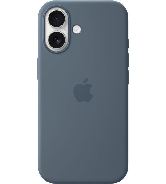 Apple Silicone Magsafe Cover Voor Apple Iphone 17 Ankerblauw