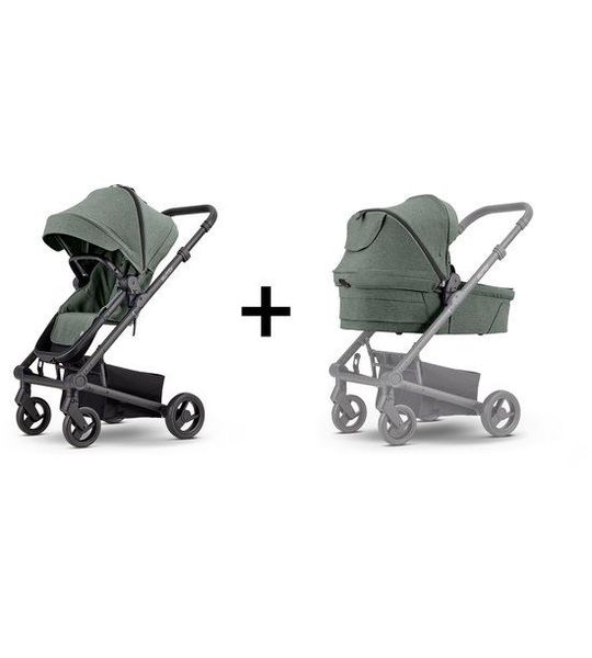 Kinderwagen Mutsy Nexo+ Complete Sea Green/Black