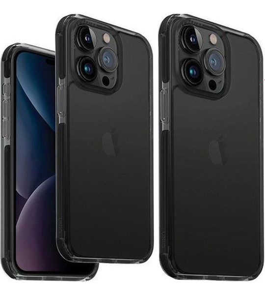 Uniq Combat-hoesje Voor Apple Iphone 15 Pro Zwart