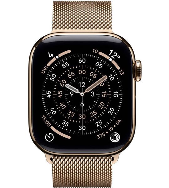 Apple 42mm Milanese Loop Smartwatch-band Goud