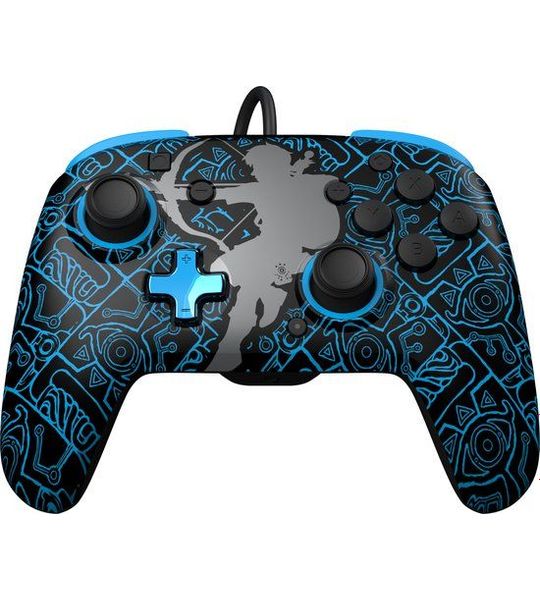 PDP Gaming Wired Rematch Controller - Zelda Sheikah Shoot (nintendo Switch)