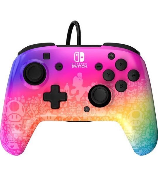 PDP Rematch Bedrade Controller - Star Spectrum Nintendo Switch
