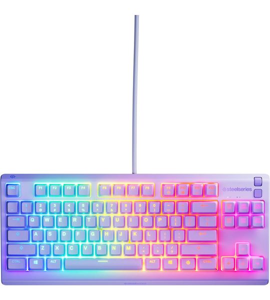 SteelSeries Apex 3 TKL Lavendel Qwerty