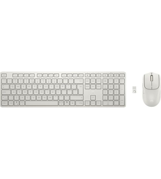 HP Multi-device Dual-mode 490c Draadloos Toetsenbord En Muis Wit