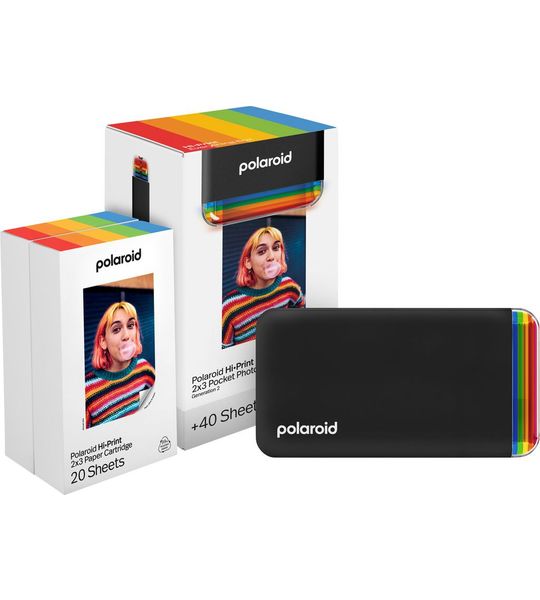 Polaroid Everything Box Hi-Print 2x3 Gen 2 Zwart