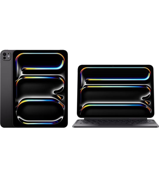 Apple iPad Pro (2024) Nano 11 inch 2TB Wifi Zwart + Apple Magic Keyboard QWERTY