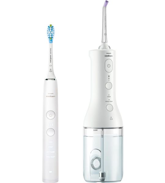 Philips Sonicare DiamondClean 9000 HX3886/41 + Power Flosser