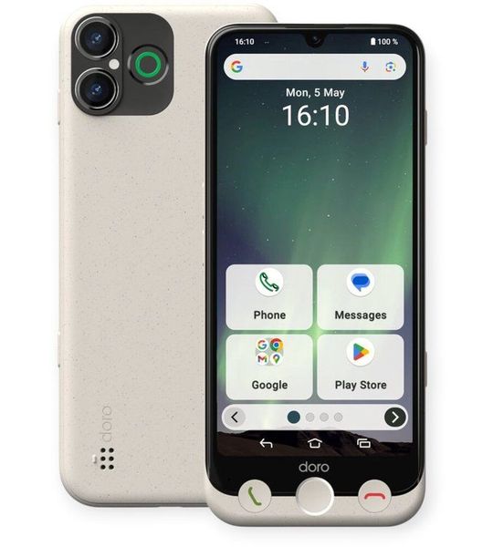 Doro Aurora A30 Senior 128 Gb Bone White - Wit