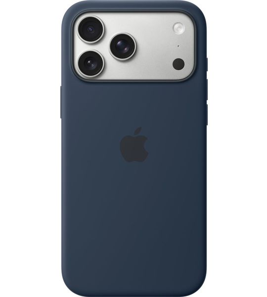 Apple Silicone Magsafe Cover Voor Apple Iphone 17 Pro Max Middernacht