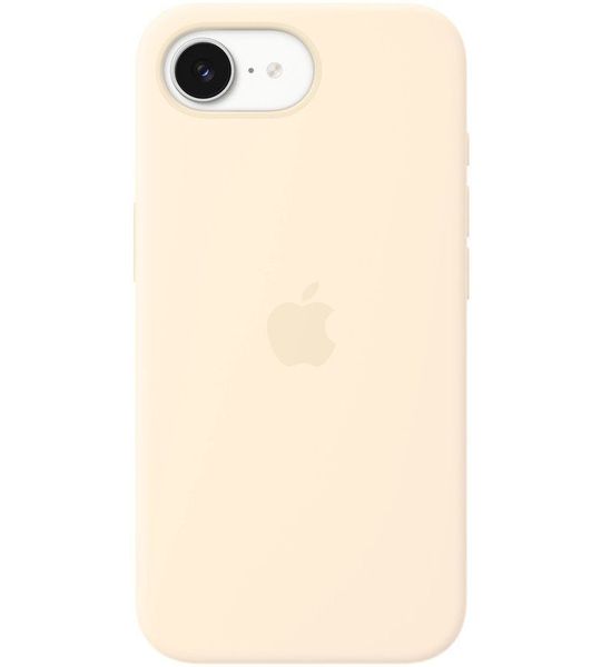 Apple Silicone Magsafe Cover Voor Apple Iphone 17e Vanilla