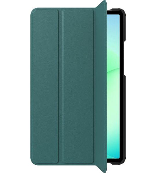 Just in case Trifold Smart Book Case Tablet Cover Beschermhoes Groen