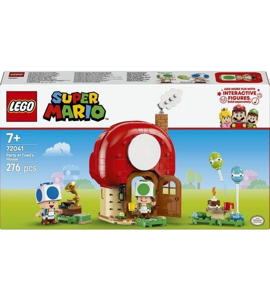 LEGO® Super Mario™ Toads Huisfeestje, Speelgoed - 72041