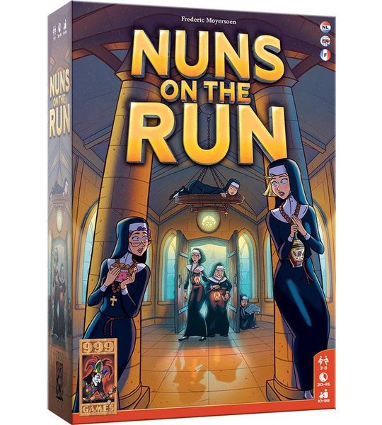 Nuns on the run - Bordspel