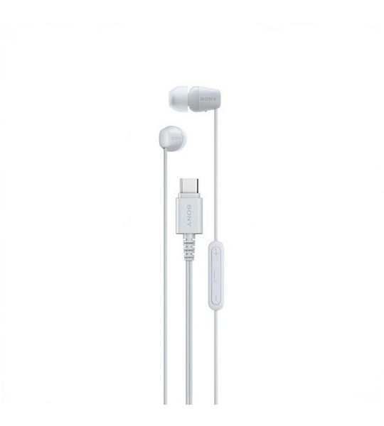Sony Ier-ex15c – In-ear Usb-c Oordopjes Met Microfoon Wit Oordopjes