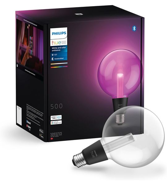 Philips Hue Lightguide Globe XL White and Color E27