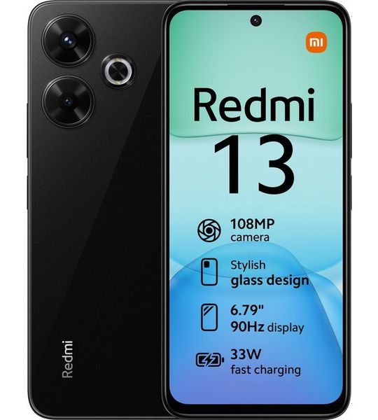 Xiaomi Redmi 13 6gb/128gb - 128 Gb Zwart