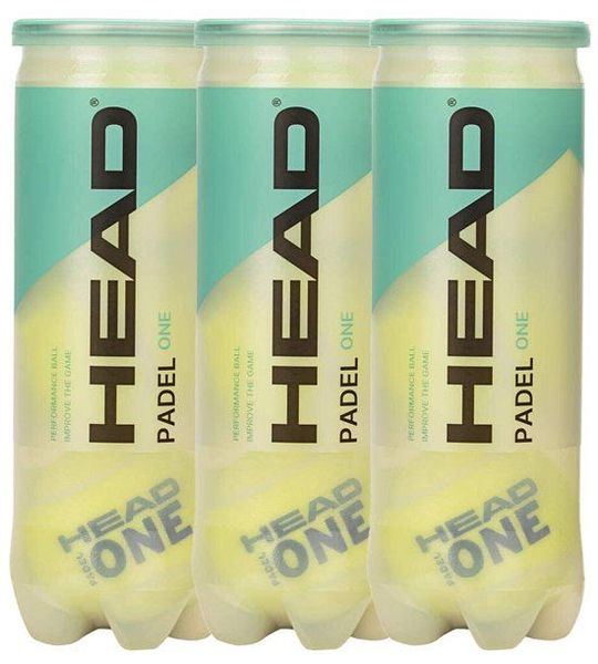 Head - Padel One - tripack - 9 ballen
