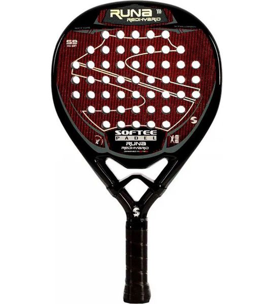 Padel Racket Softee Runa Red Hybrid 2024