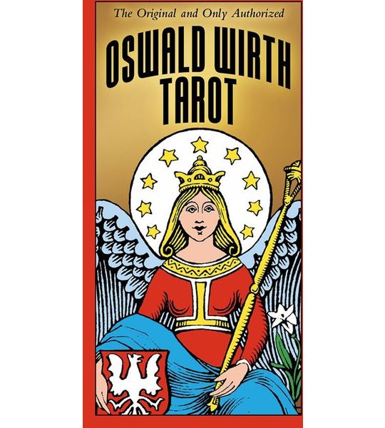 Oswald Wirth Tarot Deck - Major Arcana kaarten met Hebreeuwse letters