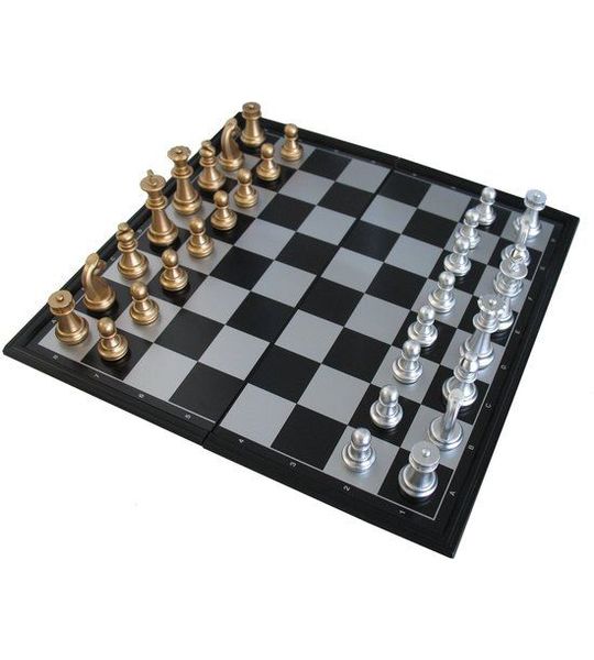 HOT Games Schaakcas. zwkunstst.magn.24x12x4cm.
