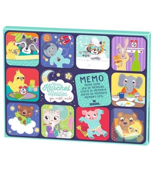 Memoryspel Knuffelhelden - Bordspel