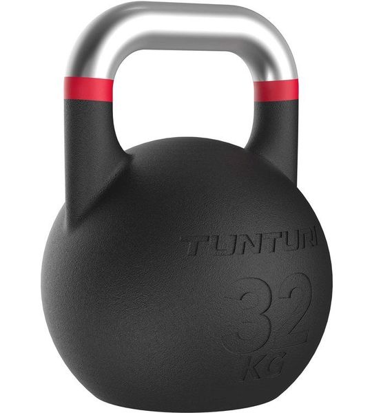 Tunturi Platinum Competition Kettlebell - 32kg - Incl. gratis fitness app