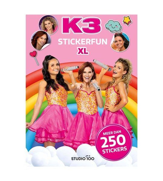 K3 Stickerboek - Stickerfun XL