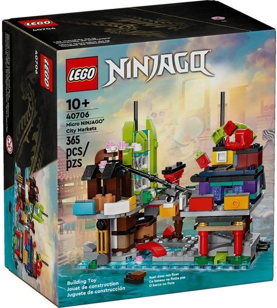 LEGO 40706 Ninjago - Micro Ninjago Stadsmarkten